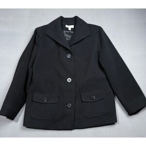JM Collection Elegant Black‎ Jacket Size Large